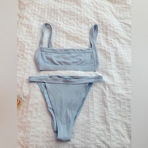 PacSun Light Blue Bikini Set